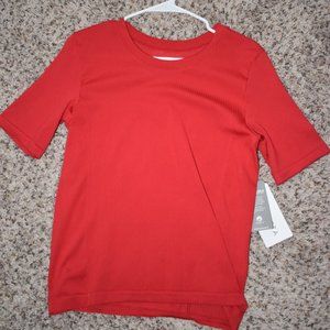 SIze M NWT Athleta Renew Ribbed Tee